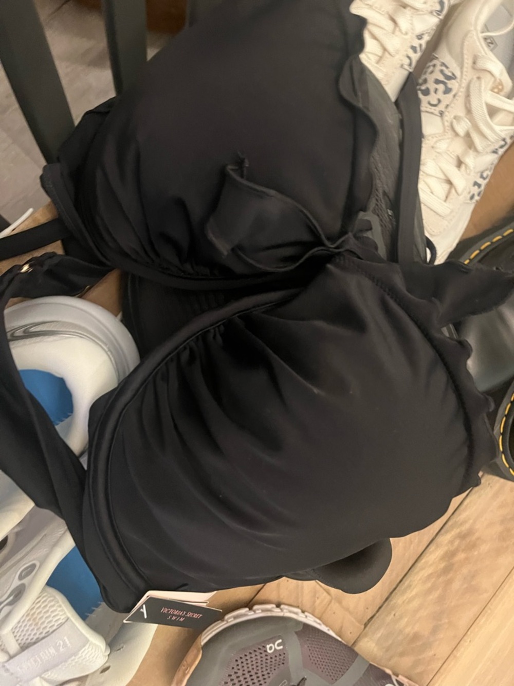 Victoria's Secret Black Bikini Top